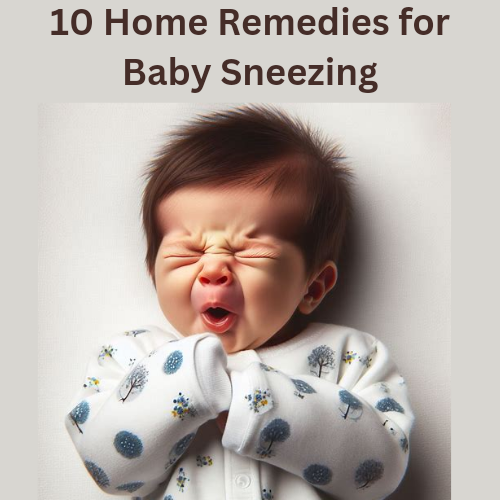 10 Home Remedies for Baby Sneezing